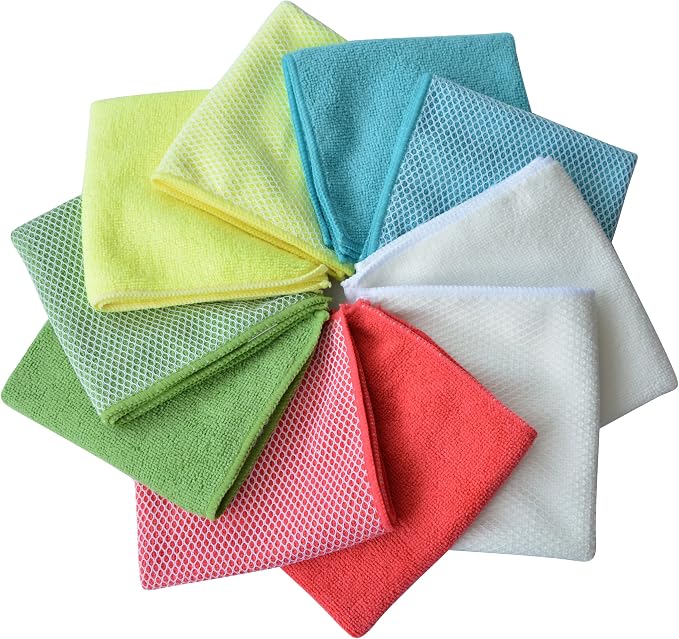 SINLAND Dish Cloth for Washing Dishes Kitchen Washcloth Cleaning Cloth - Image 9