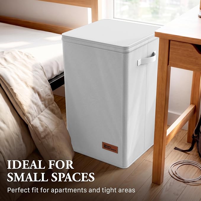 Simple Houseware Foldable Laundry Hamper Basket - Image 7