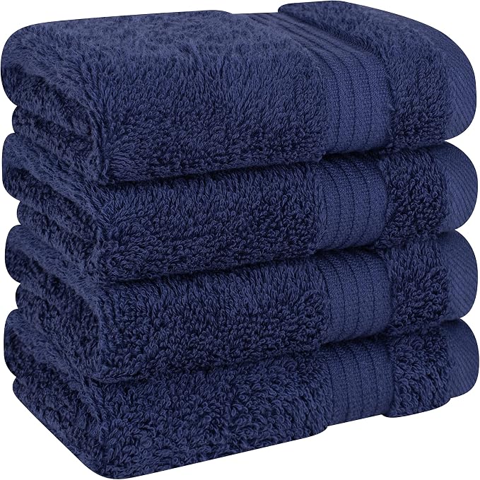 Cotton Paradise 100% Cotton Turkish Towel Set, Soft Absorbent Quick Dry - Image 3