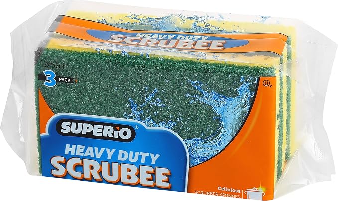 Kitchen Sponges for Washing Dishes, Non-Scratch Cellulose Dish Scrub Sponges - Image 2