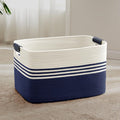 72L Large Woven Laundry Basket Hamper by SunNewt