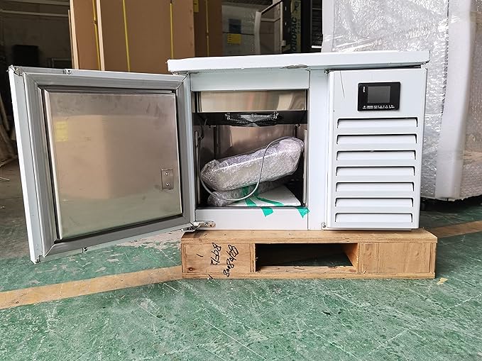 Kolice Commercial 3 Trays Blast Chiller, Blast Freezer, Shock Freezing Fridge, Batch Freezer for Bakery, Restaurant, Dessert, Household, etc
