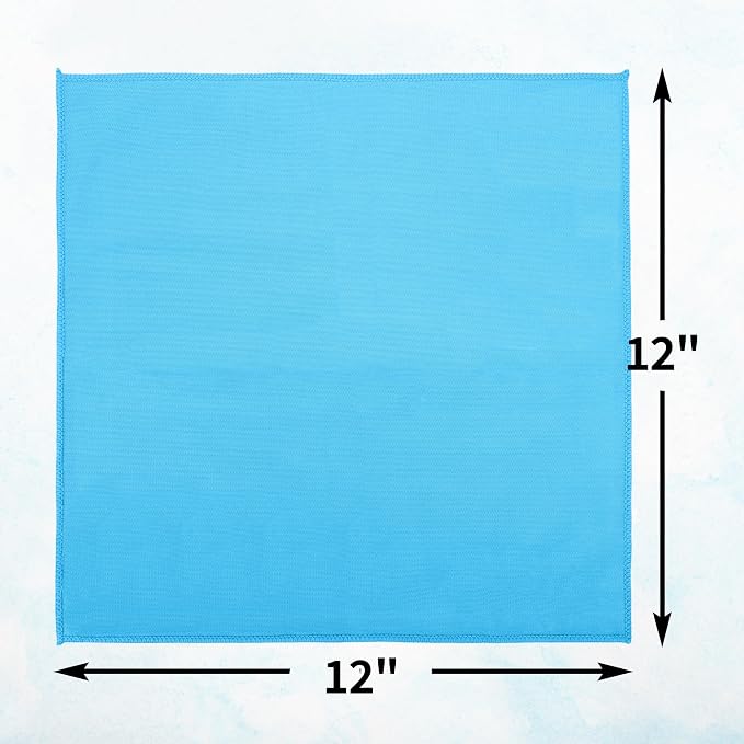 Microfiber Glass Cleaning Cloth, 12 Pack Window Glass Cleaning Rags, Reusable - Image 8
