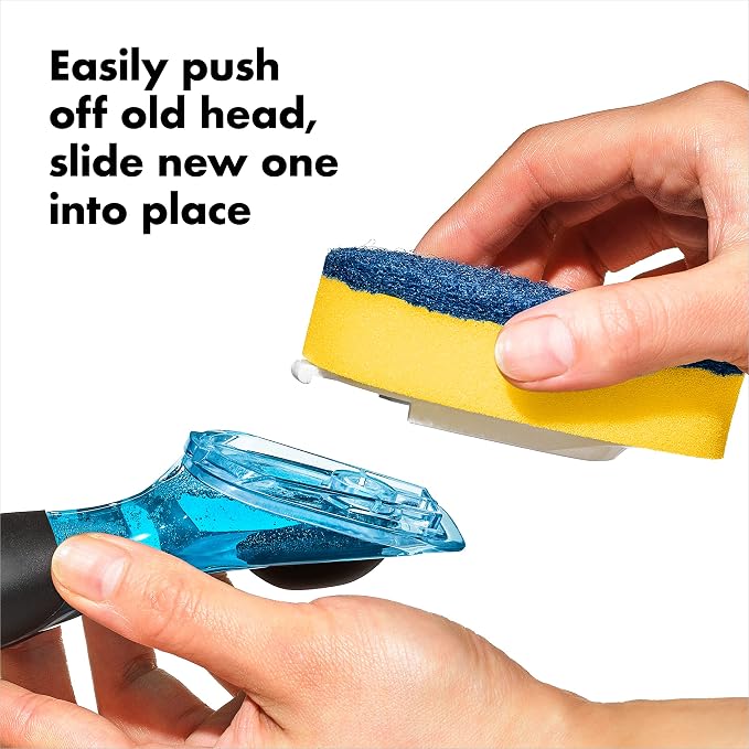 OXO Good Grips Soap Dispensing Dish Scrub Refills - Image 5