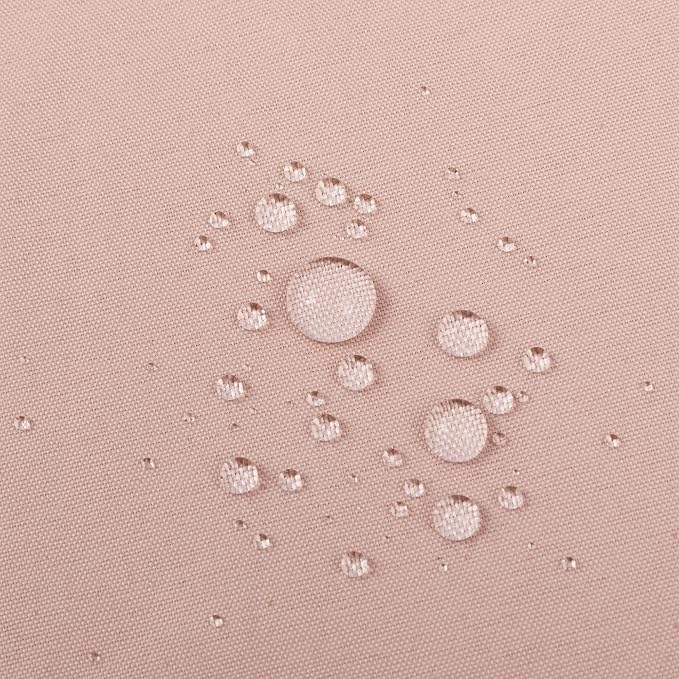 ALYVIA SPRING Waterproof Fabric Shower Curtain or Liner Blush Pink - Image 5