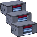 VENO 3 Pack Large Clothes Storage Bag by Veno