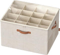 SONGMICS Shoe Organizer for Closet, Fabric Bins, Fits up to 16 Pairs by Unknown