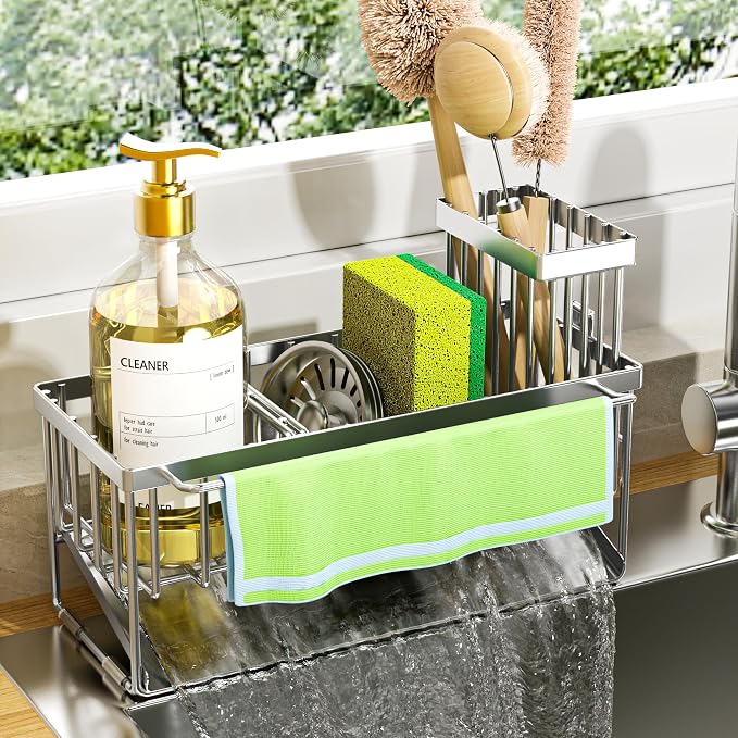 Cisily Kitchen Sink Caddy Organzier by CISILYHOMELIFE