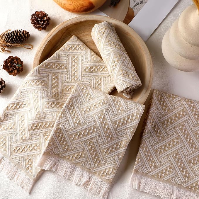 HunnmingRe 7 Pack Boho Hand Towel - Image 6