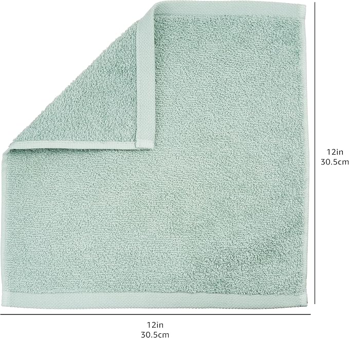 Amazon Basics Highly Absorbent, Soft & Durable 100% Cotton Washcloths - Image 11