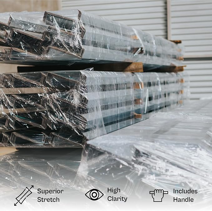 PSBM 36 Rolls 3 Inch x 1000 Feet 50 Gauge Mini Stretch Film/Wrap - Image 4