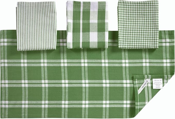 LANE LINEN 100% Cotton Kitchen Dish Cloths, Ultra Soft Absorbent Quick Drying - Image 4