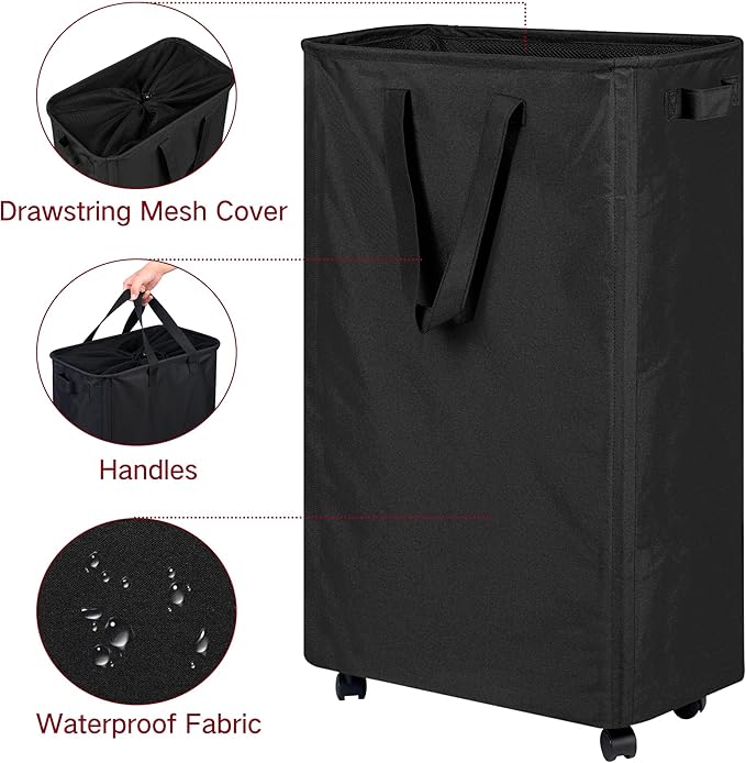 efluky Slim Laundry Hamper - Image 5