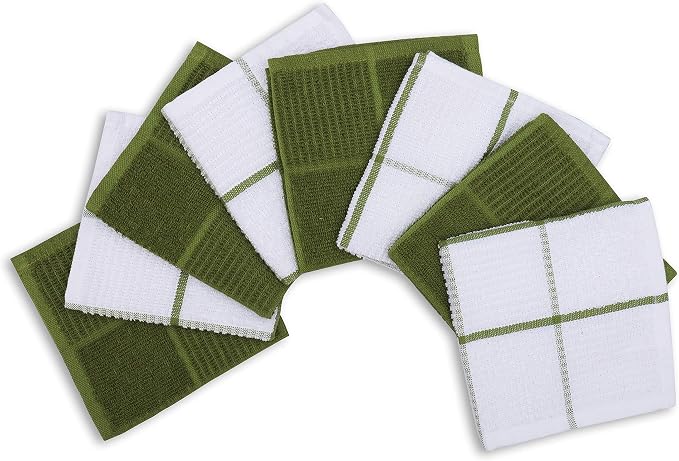 AMOUR INFINI Dish Cloths for Washing Dishes Set of 8 - Image 2