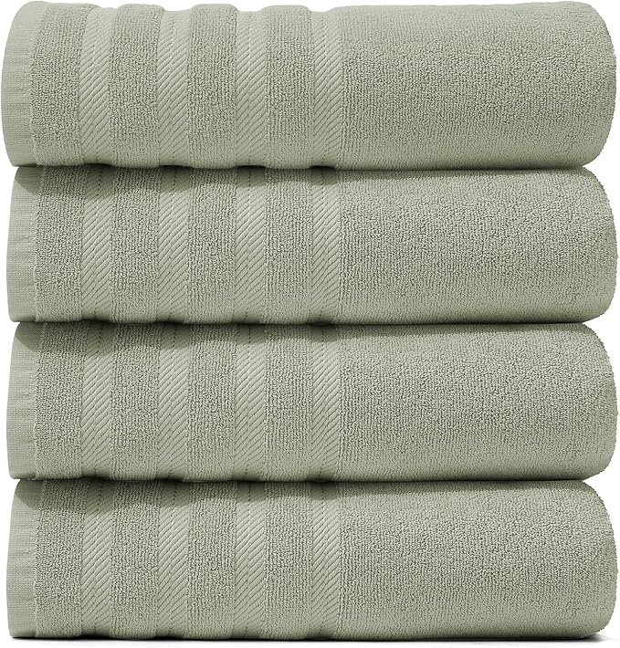 Hearth & Harbor Bath Towels for Bathroom by HearthHarbor