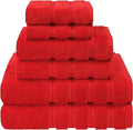 American Soft Linen 100% Cotton Luxury Turkish Towels, 6 Piece Towel Set | Soft by AmericanSoftLinen