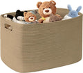 100L Extra Large Woven Laundry Basket Hamper by SunNewt