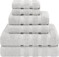 American Soft Linen 100% Cotton Luxury Turkish Towels, 6 Piece Towel Set | Soft by AmericanSoftLinen