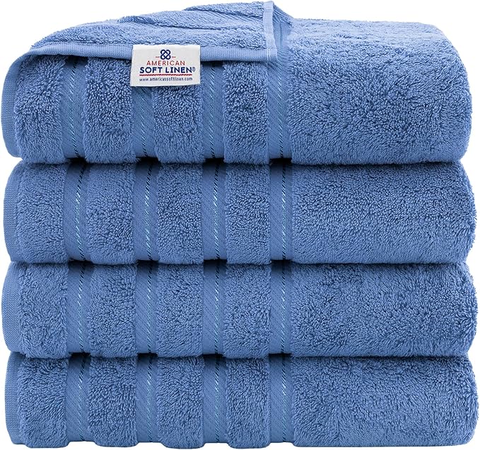 American Soft Linen 100% Cotton Luxury Turkish Towels by AmericanSoftLinen