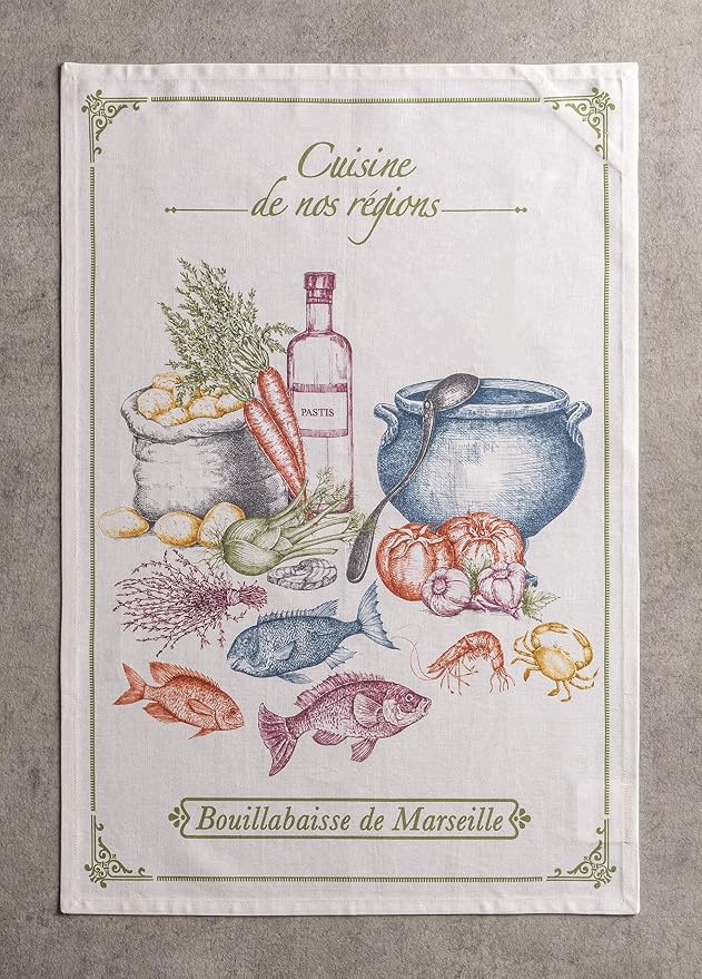 Maison d' Hermine Kitchen Towels Set of 3 Reusable 100% Cotton 27.50" x 20" - Image 3