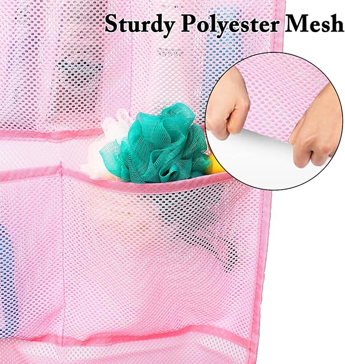 Fammart Mesh Shower Caddy Hanging, Quick-Drying Shower Organizer - Image 3
