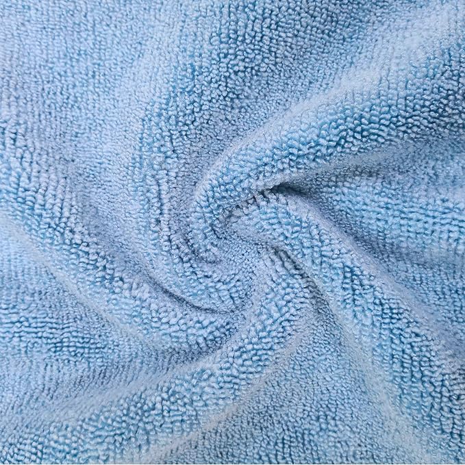 POLYTE 340 GSM Multipurpose Microfiber Cleaning Towel, 16x24 in, 6 Pack | Lint - Image 4
