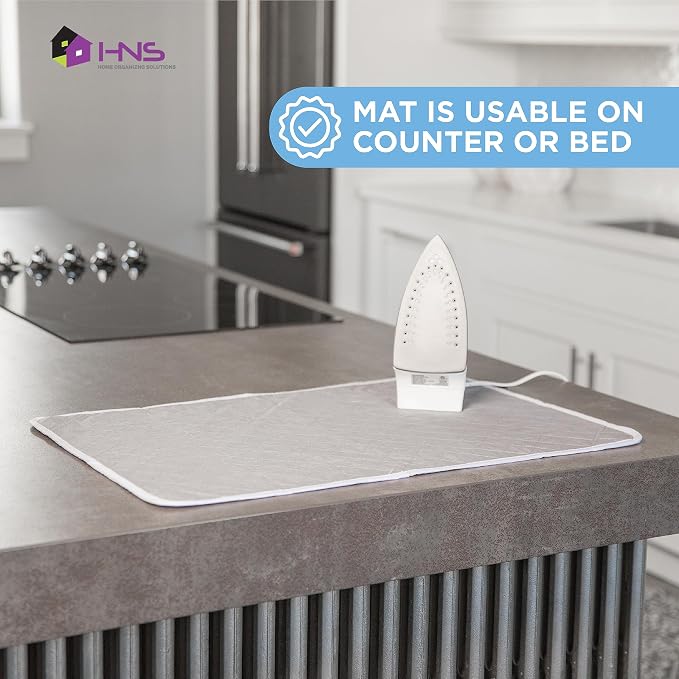 HOLDN’ STORAGE Ironing Mat, 28.25” x 19” Magnetic Laundry Pad - Image 5