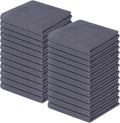 Homaxy 100% Cotton Waffle Weave Kitchen Dish Cloths 24-Pack, Dark Grey | 12 x by Homaxy