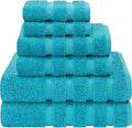 American Soft Linen 100% Cotton Luxury Turkish Towels, 6 Piece Towel Set | Soft by AmericanSoftLinen