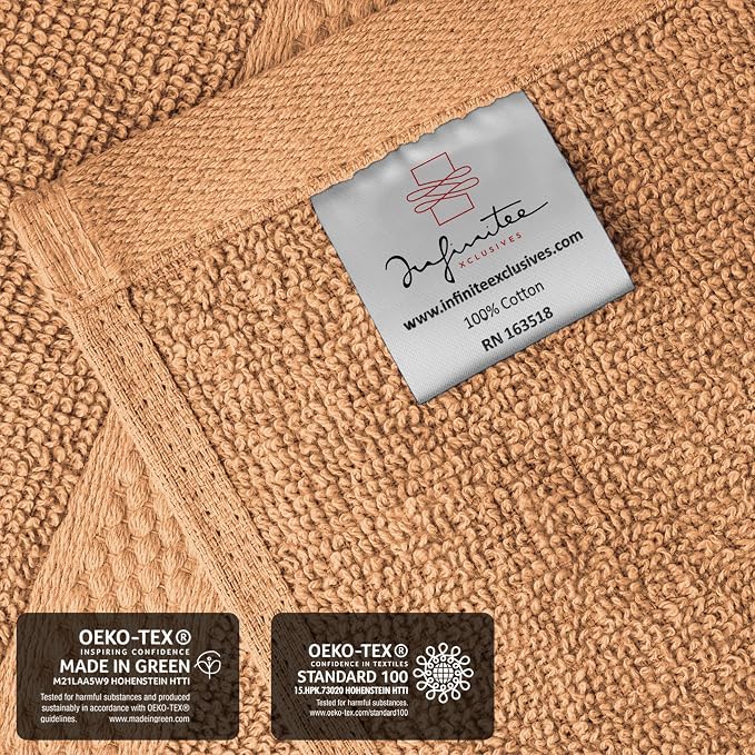 Infinitee Xclusives 100% Cotton Hand Towels - Image 2
