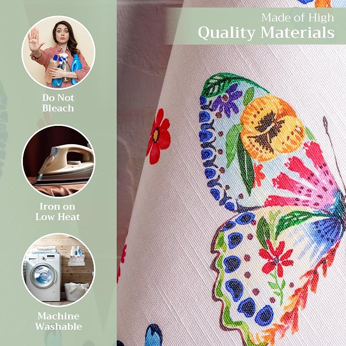 Maison d' Hermine Kitchen Towels Set of 3 Reusable 100% Cotton 27.50" x 20" - Image 3