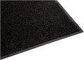 Guardian Platinum Series Indoor Wiper Floor Mat, Rubber with Nylon Carpet, 6'x17', Black