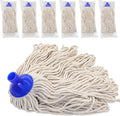 EaseYourDay Cotton String Mop Head Replacement, 3/4" Screw-On Thread by EaseYourDay