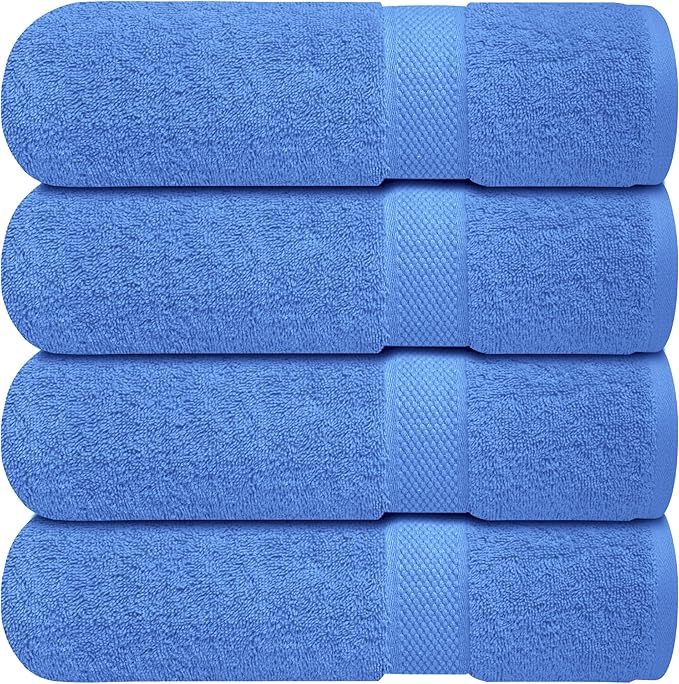Infinitee Xclusives 100% Ring-Spun Cotton Bath Towels by InfiniteeXclusives