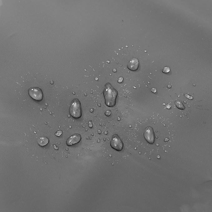 Barossa Design Dark Gray Shower Curtain Liner - Image 6