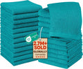Utopia Towels 24 Pack Washcloths, 12x12 in, 100% Cotton, Turquoise | Premium by Unknown