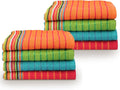 TEXAS LINEN CO. Kitchen Dish Towels, 100% Cotton Salsa Towels, Highly Absorbent by TexasLinenCo