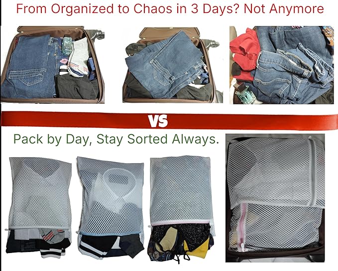 Mesh Laundry Bags for Delicates – 3 Pack - Image 6