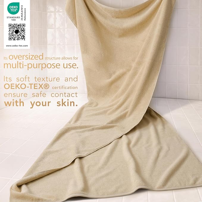 Cotton Paradise 100% Cotton Turkish Towel, Soft Absorbent Quick Dry, 40x80 - Image 3