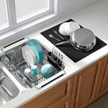 JASIWAY Black Dish Drying Rack in Sink by JASIWAY