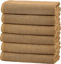 Great Bay Home 100% Cotton 6 Pack 26x16 Hand Towel Set by GreatBayHome
