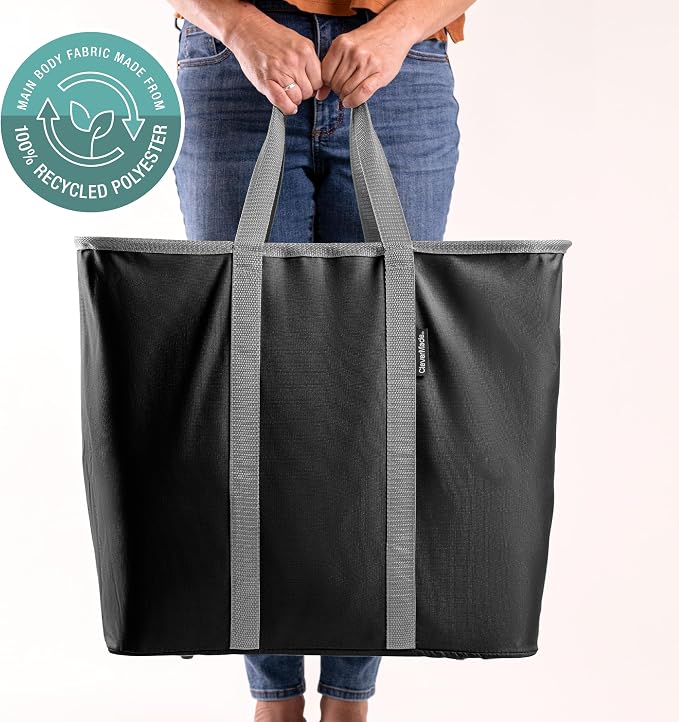 CleverMade Collapsible Laundry Caddy, 64L Pop-Up Hamper, 2 Pack - Image 8