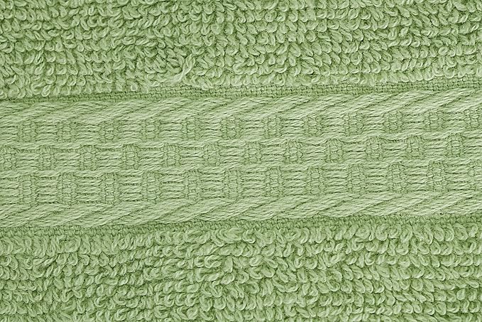 Utopia Towels 12 Pack Premium WashCloths, 12x12 in, 100% Cotton, Sage Green | - Image 7