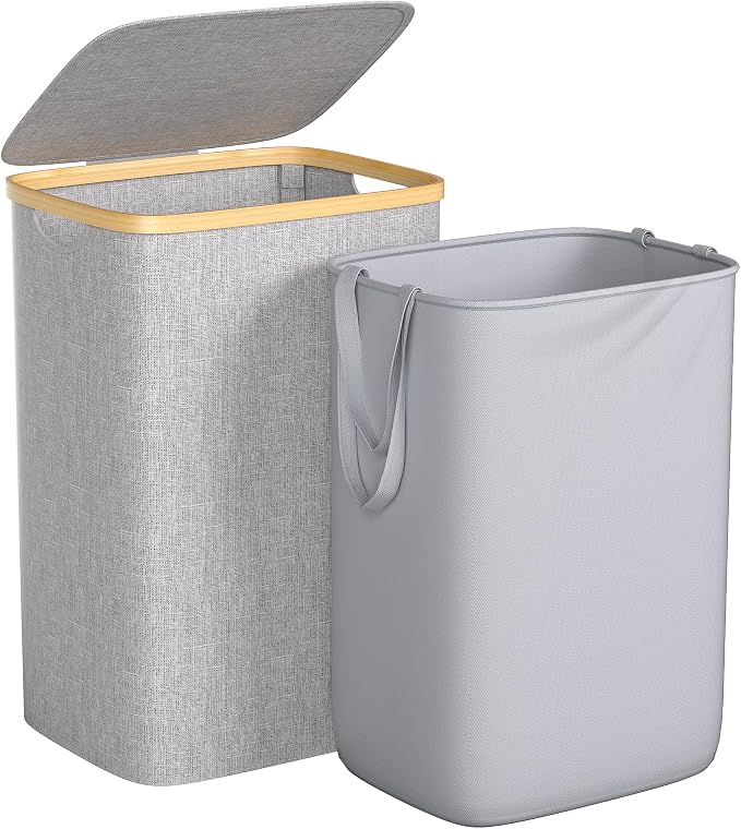 Foluck Large Laundry Hamper, 75L Waterproof Laundry Basket by Foluck