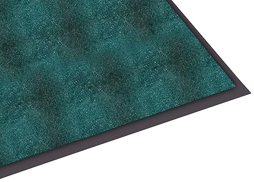 Guardian Silver Series Indoor Walk-Off Floor Mat, Vinyl/Polypropylene, 4'x8', Green