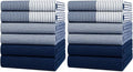 Premium Kitchen Towels | Large Cotton Dish Towels | Flat & Terry Highly by BumbleTowels