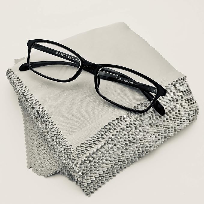 AAwipes Eyeglasses Cleaning Cloth Glasses Cloths 5.5"x5.5" 100pcs Grey | - Image 4