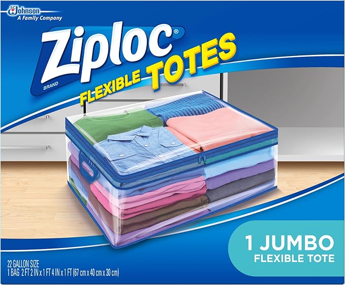 Ziploc Flexible Totes Clothes and Blanket Storage Bags by Unknown