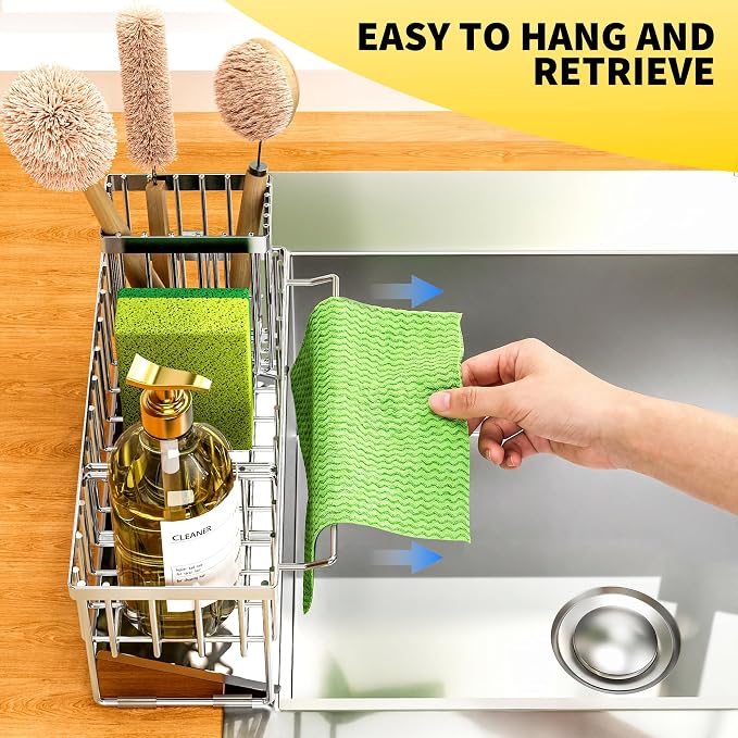 Cisily Kitchen Sink Caddy Organzier - Image 3