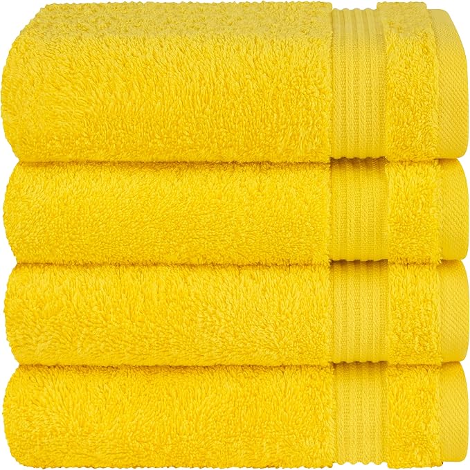 Cotton Paradise 100% Cotton Turkish Towel Set, Soft Absorbent Quick Dry - Image 5